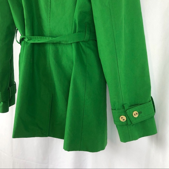 Charter Club Cotton blend trench coat pockets MP - Picture 10 of 15